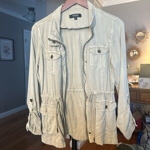 Black Label Women's Utility Jacket in Light Tan